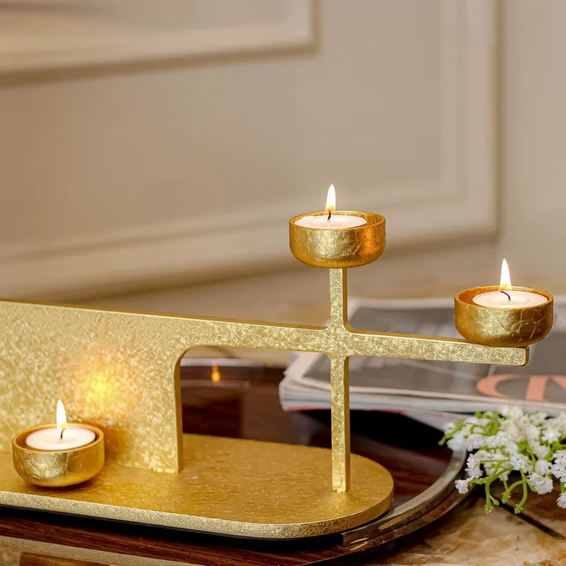 Lumora Luxe Metal Tealight Candle Holder media 5