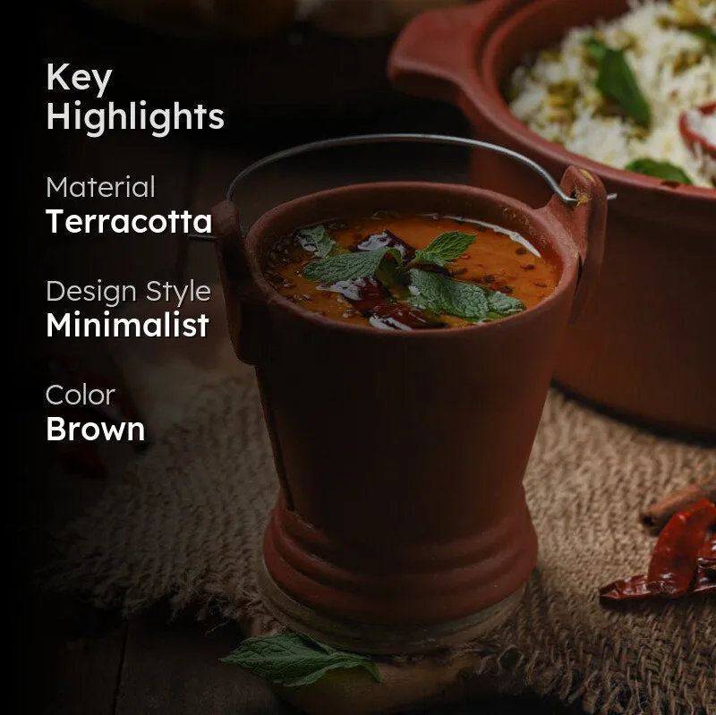 Mittika Terracotta Serving Balti media 2