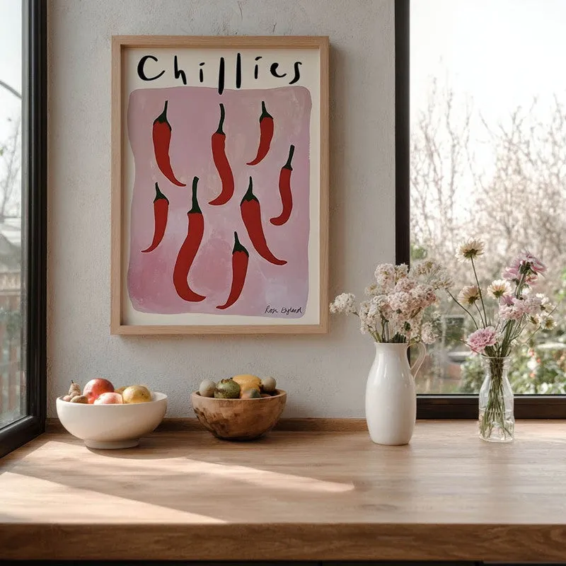 Bold Botanica Archival Canvas Wall Art - Brown media 6