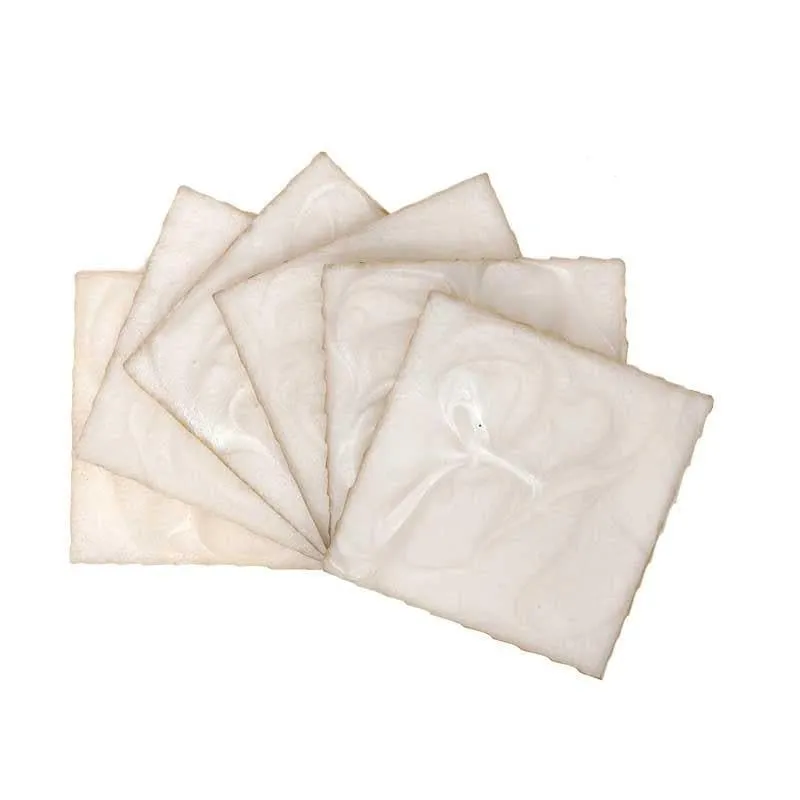 Marble Swirl Coaster (Cream) - Set Of Six media 4
