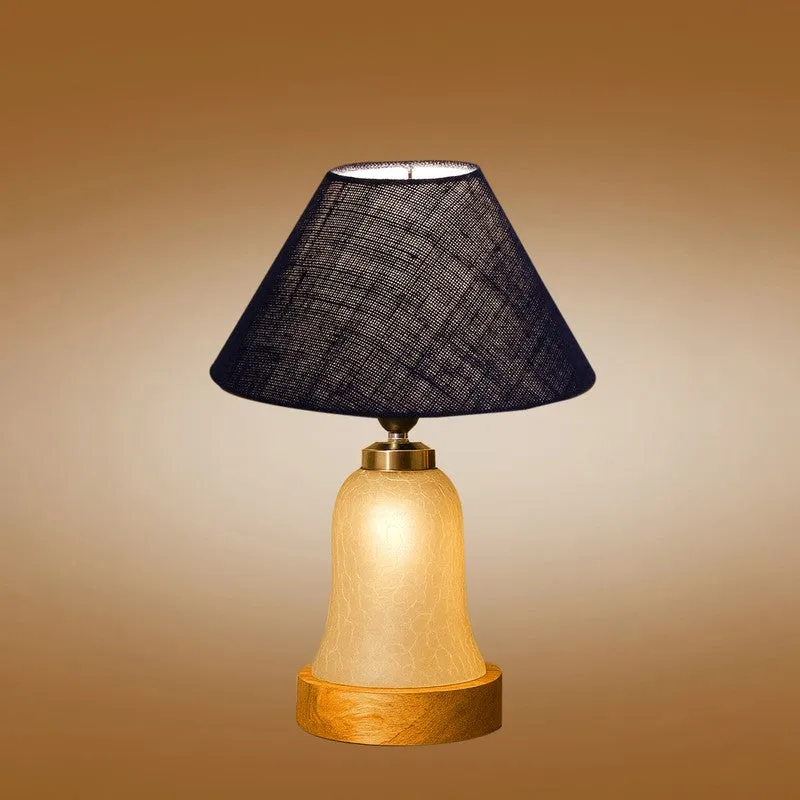 Zoravelle Wooden Table Lamp - Blue media 7