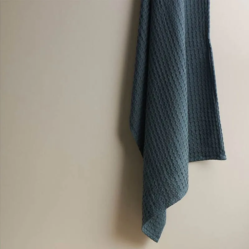 Beehive Bamboo Bath Towel - Ash media 1