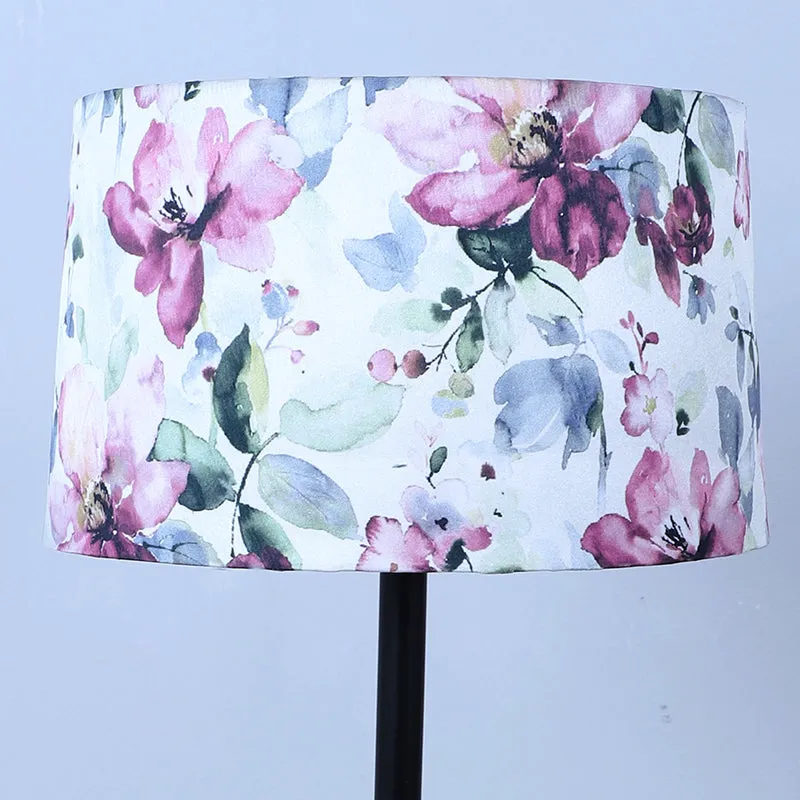 Lumikko Printed Metal Floor Lamp - Black media 4