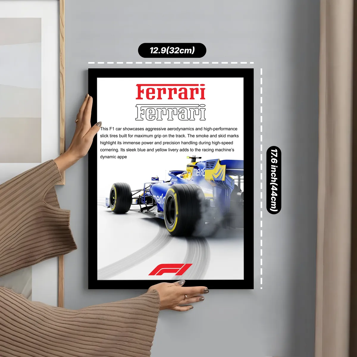 Ferrari on Track Wall Art & Painting media 2