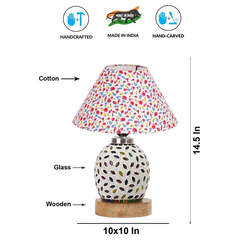 Elyra Fleura Arbor Wooden Table Lamp - Multicolor media 9