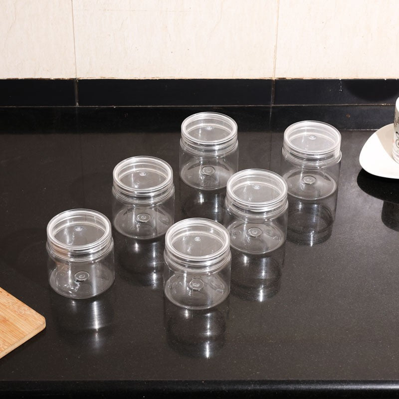 Lucent Transperant Clear PET Container - Set Of Six media 3