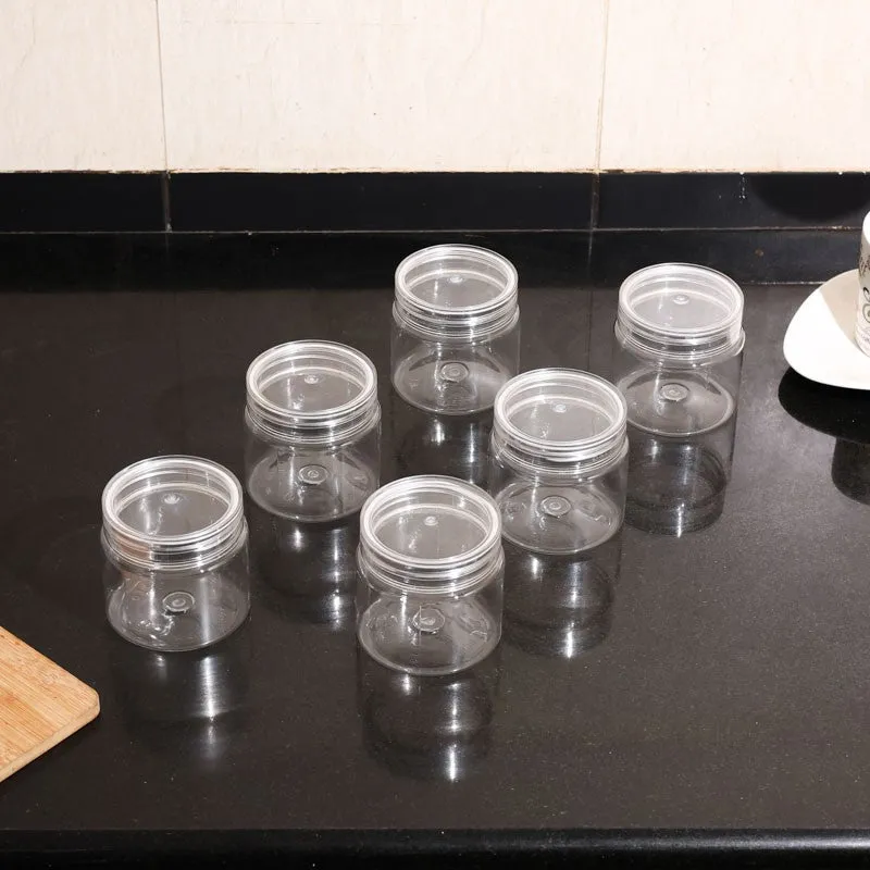 Lucent Transperant Clear PET Container - Set Of Six media 3