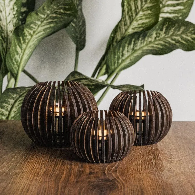 Halcyon Tealight Holder - Set Of Three media 3