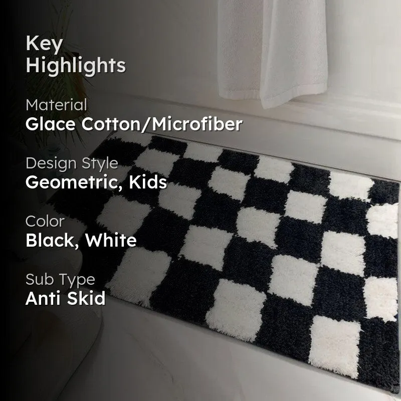 Chess Steps Microfiber Bath Mat media 2