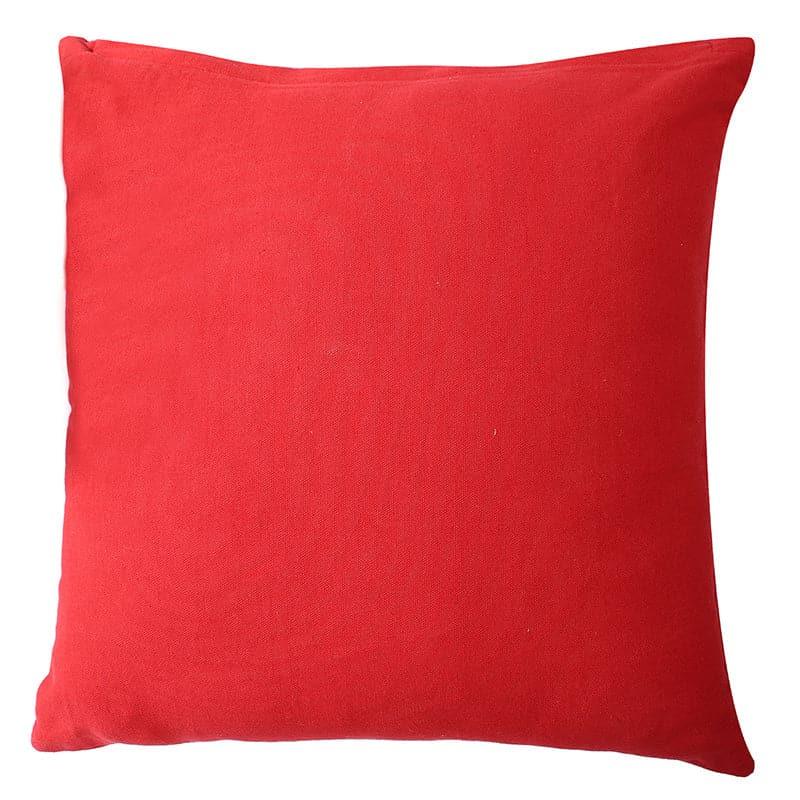 Floro Blast Cushion Cover - Red media 5