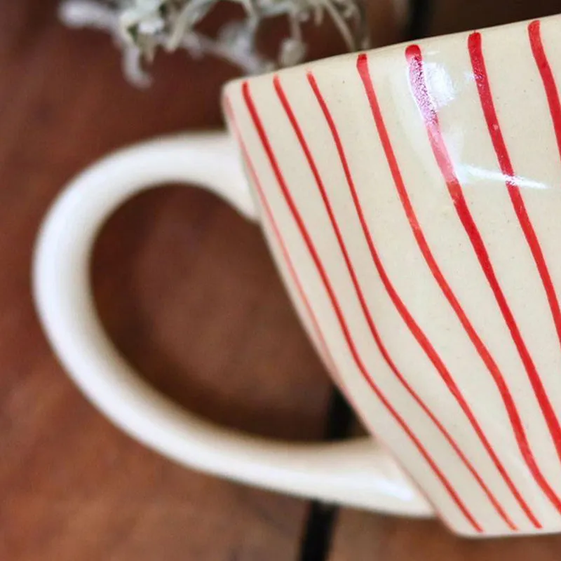 Vertica Ceramic Tea Cup (230 mL) media 4