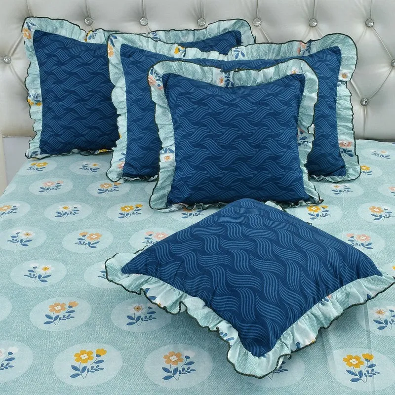 Blueberry Dusk Bedding Set - Five Piece Set media 4
