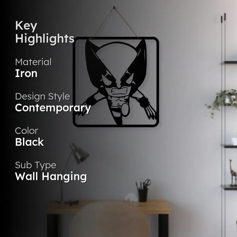 Classic Wolverine Iron Wall Accent media 2