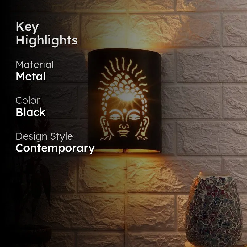 Moksh Etched Metal Wall Lamp media 2