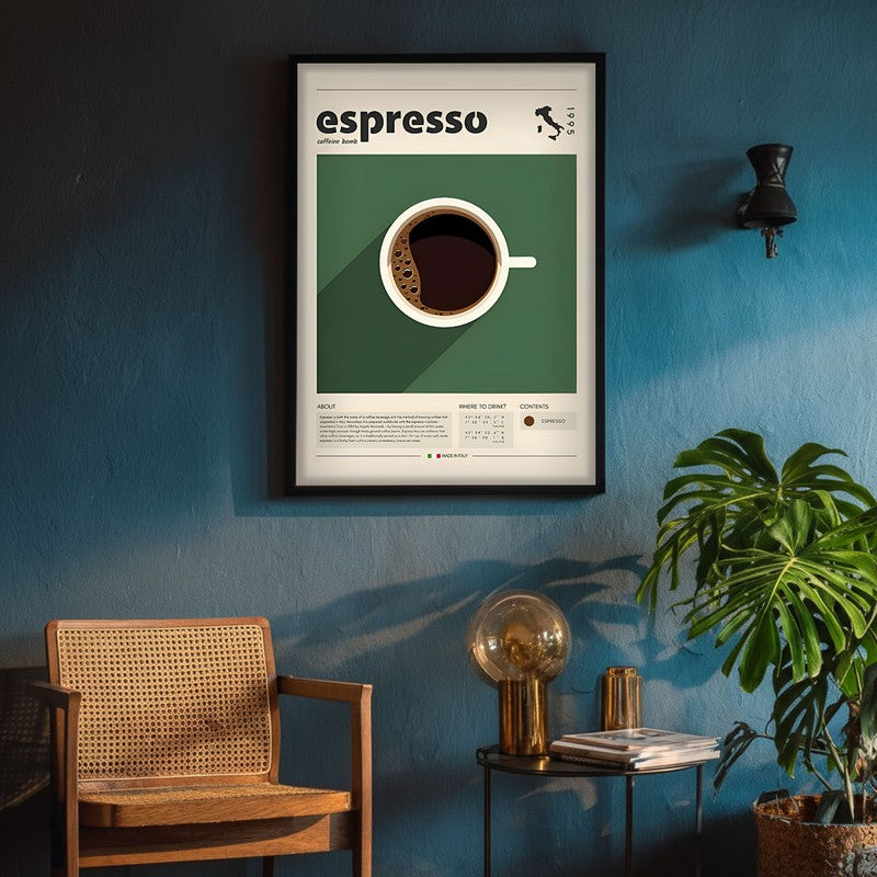 Art Of Espresso Framed Canvas Wall Painting media 4