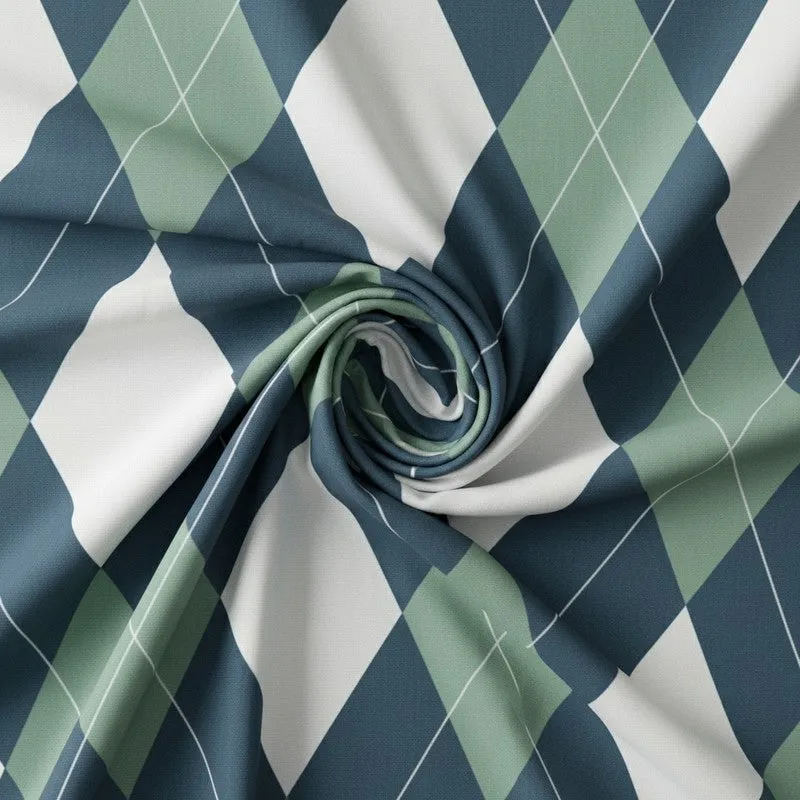 Anahi Grid Microfiber Bedsheet - 125 GSM media 5