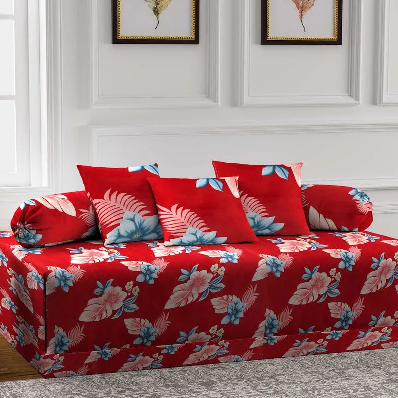 Petory Printed Diwan Set - Six Piece Set media 3