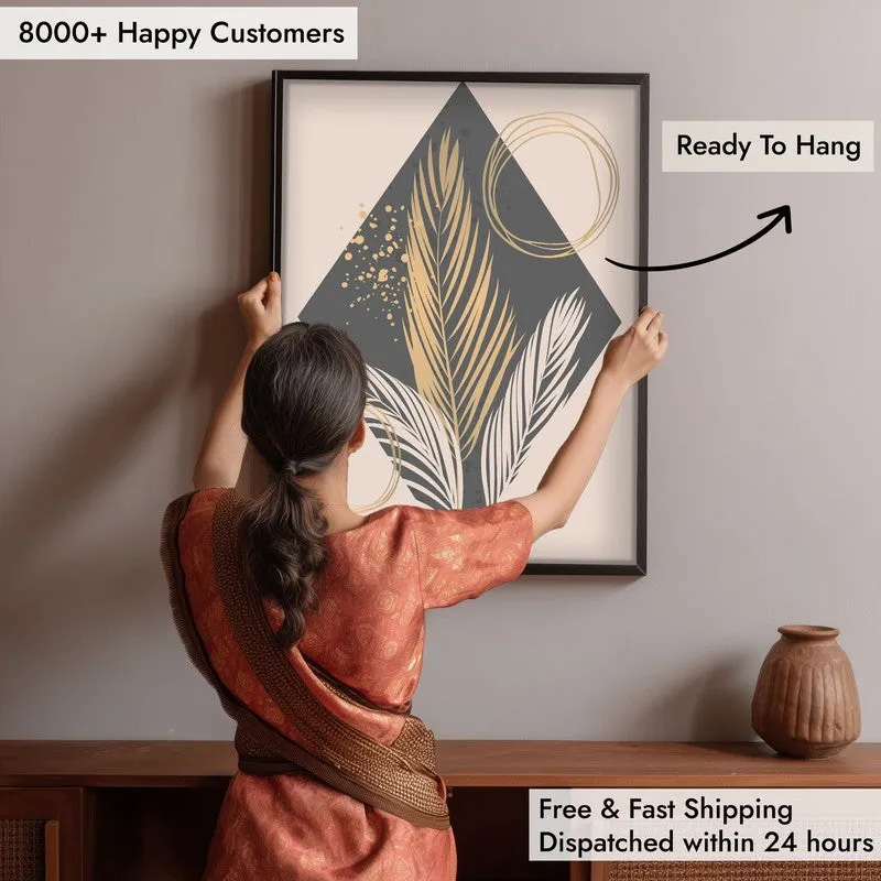 Botanic Bloomscape Archival Canvas Wall Art - Black Frame media 6