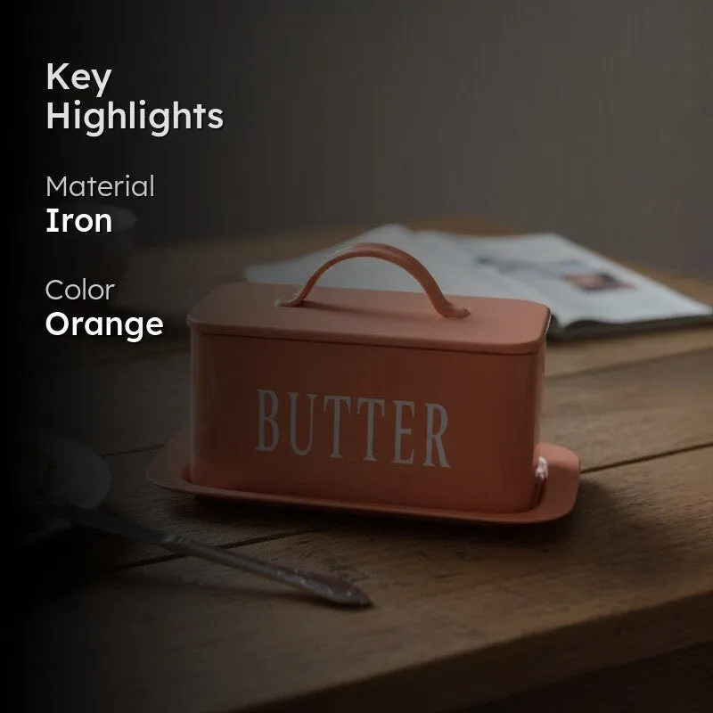 Kitchen Vault Iron Butter Box (Orange) - 200 mL media 2