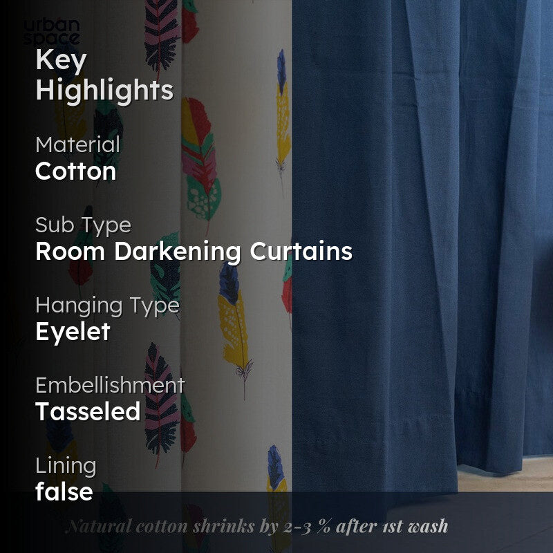 Urban Space Dream Catcher Curtains - Set Of Three media 2