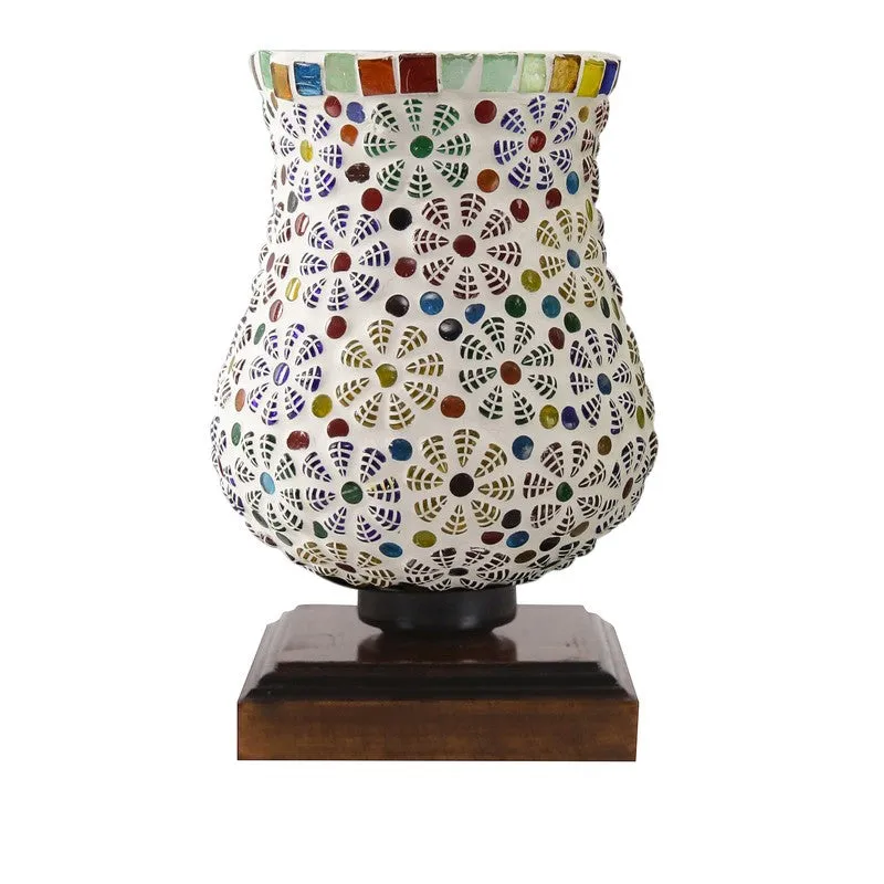 Aura Mosaic Glass Table Lamp - Multicolor media 6
