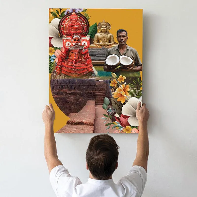 Native Stroks Wall Painting media 3