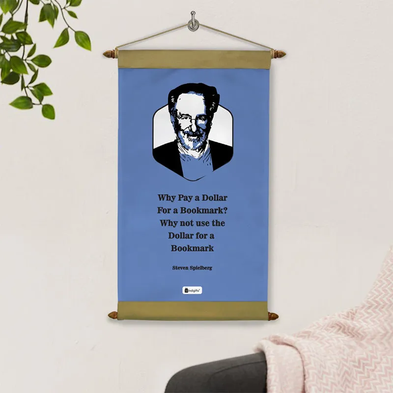 Steven Spielberg Motivational Canvas Wall Accent media 1