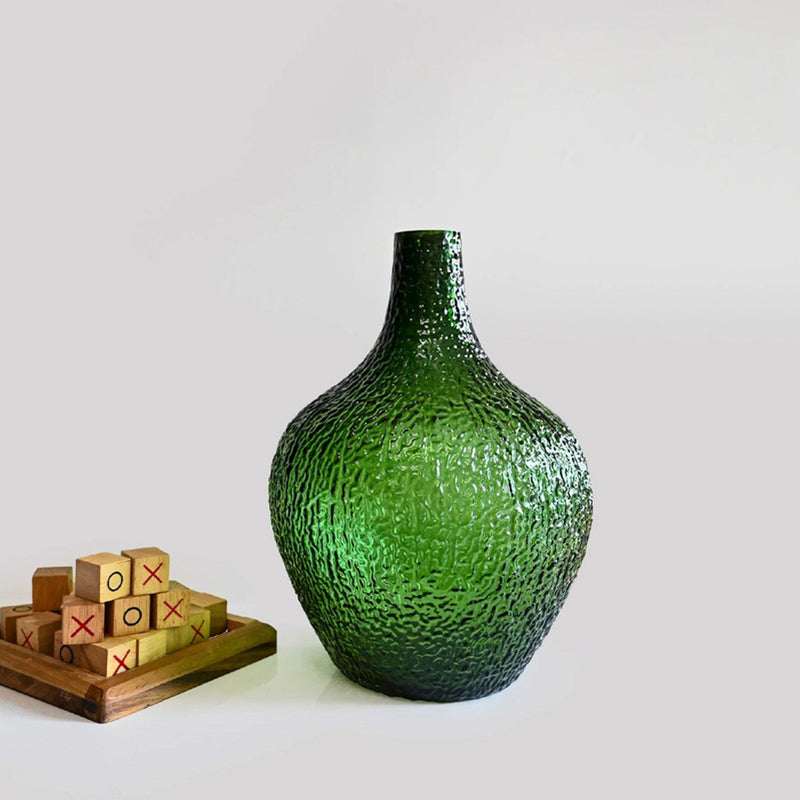 Stonewave Glass Vase - Green media 5