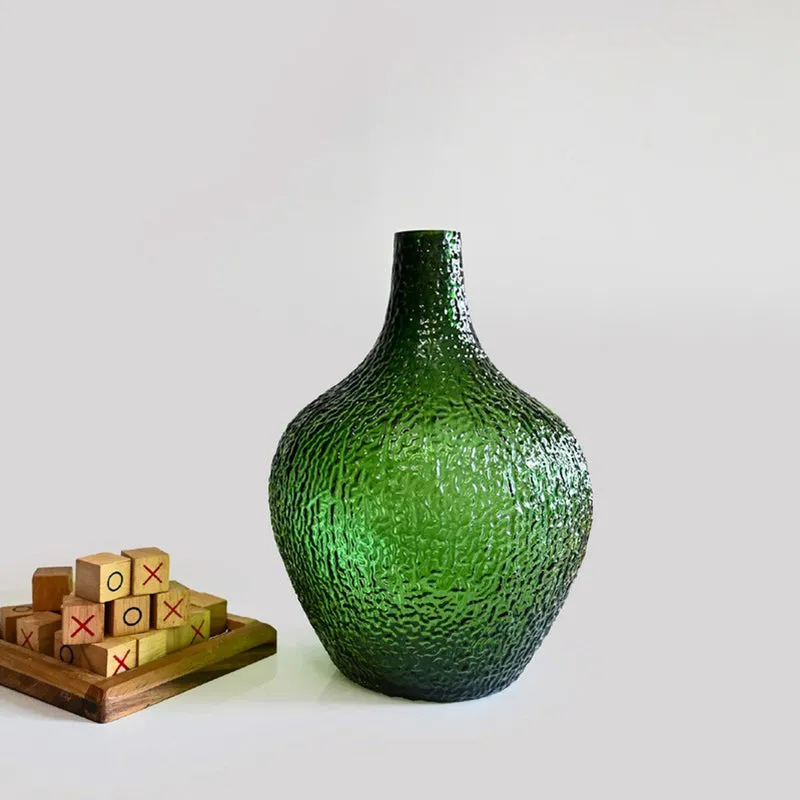 Stonewave Glass Vase - Green media 5