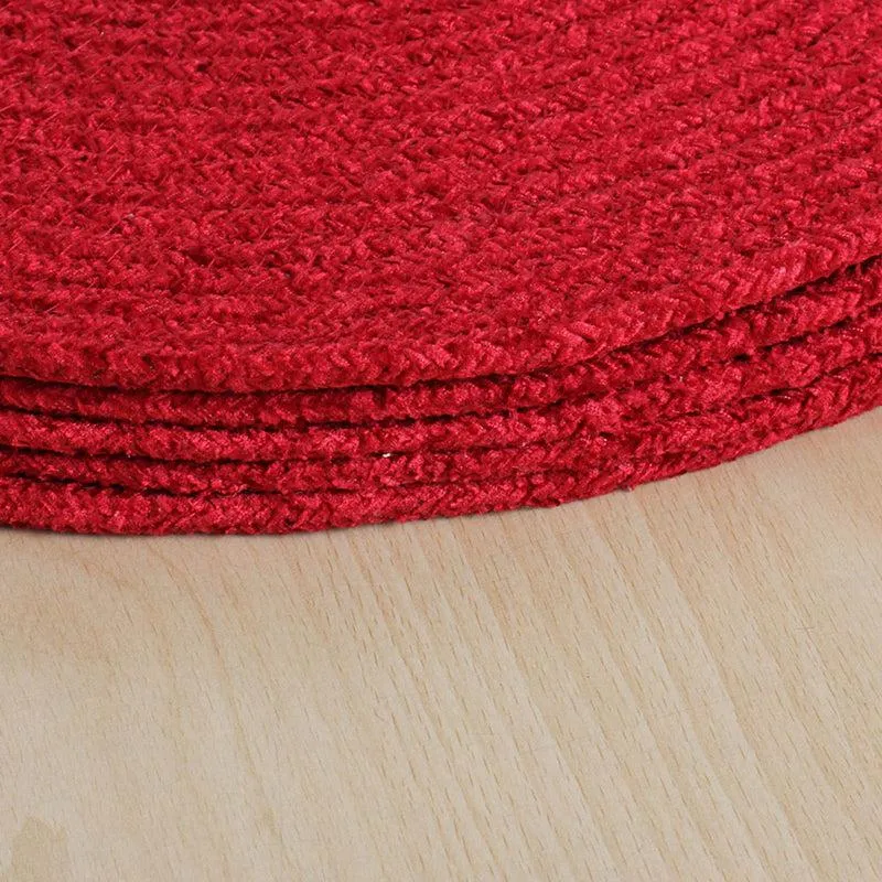 Circular Charm Polyester Table Mat - Set Of Two media 4