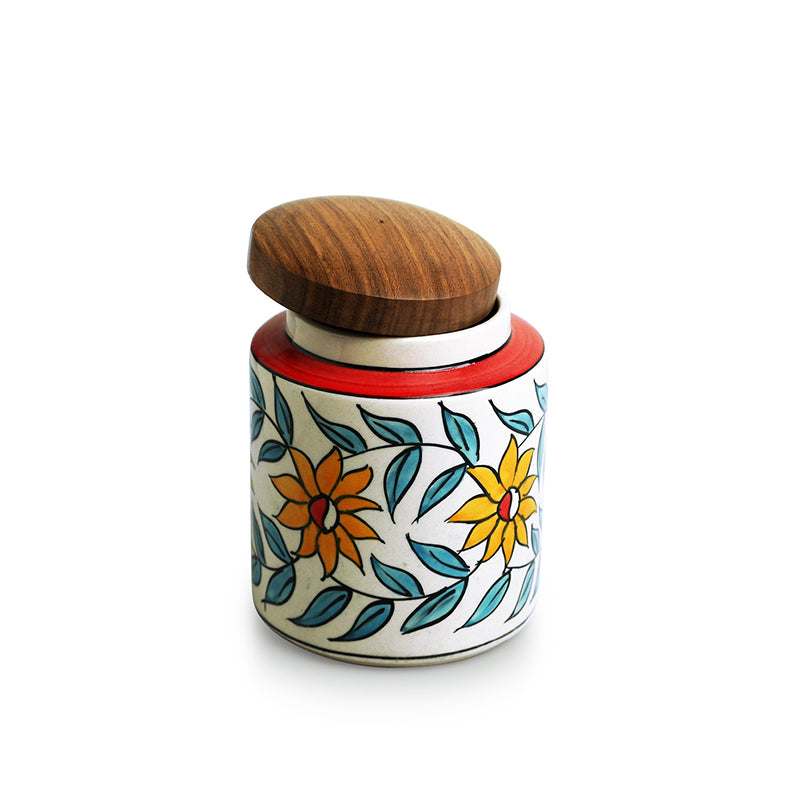 Sunny Skies Ceramic Jar (600 mL Each) - Set Of Two media 3