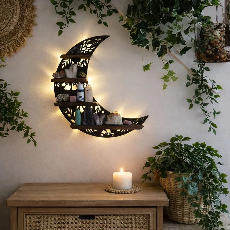 LumaWood Backlit Wall Shelf media 1