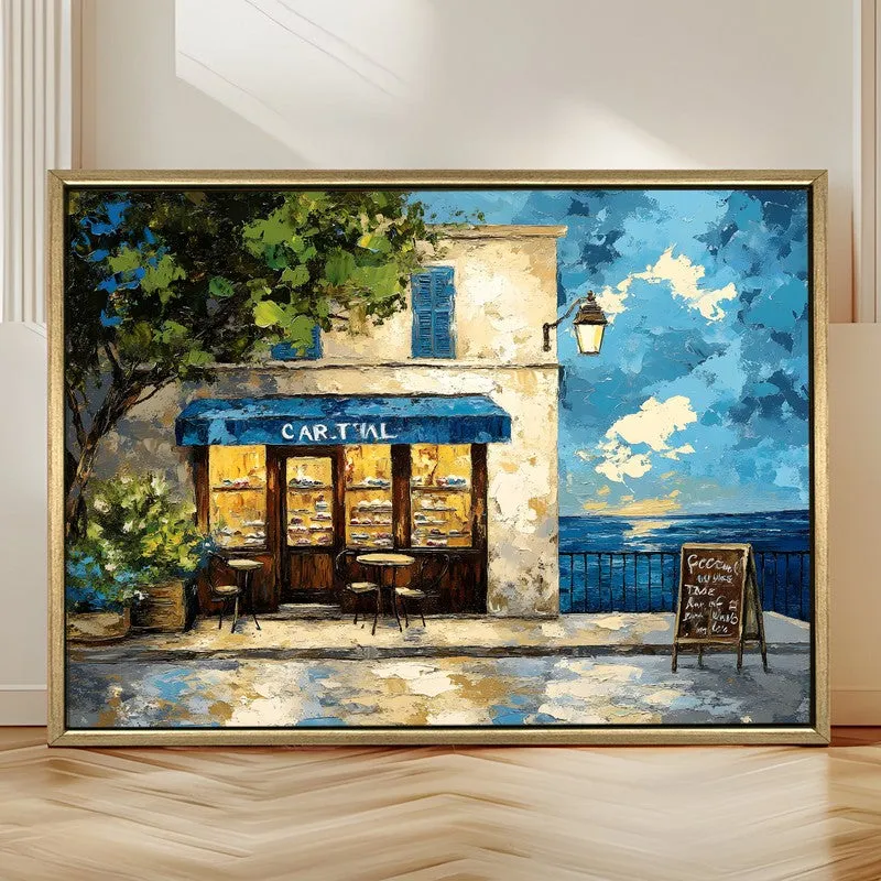 Cafeluxe Canvas Wall Painting With Frame media 4