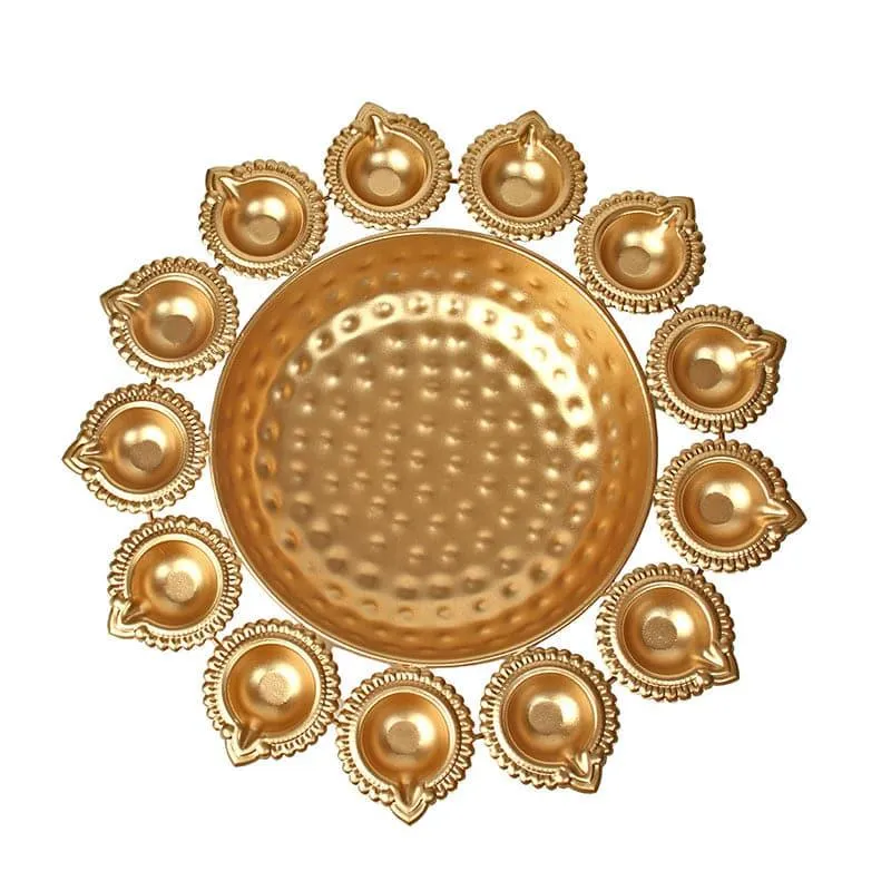 Igor Urli With Diya - Set Of Three media 6