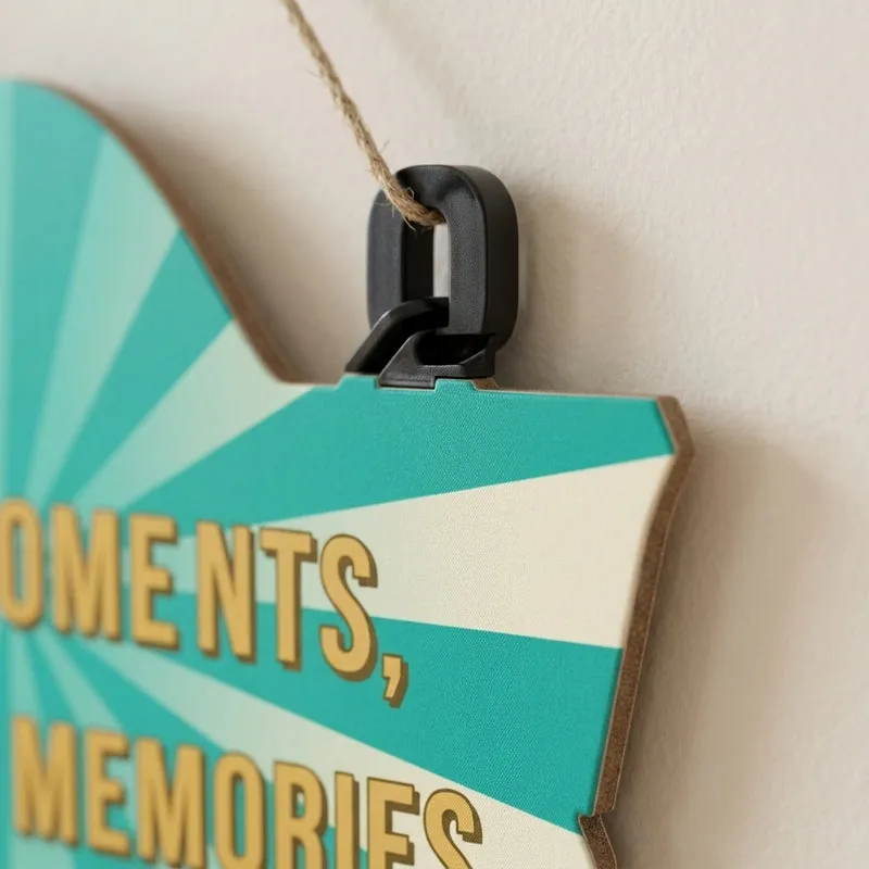 My Home My Rules Wooden Wall Accent - Set Of Two media 2