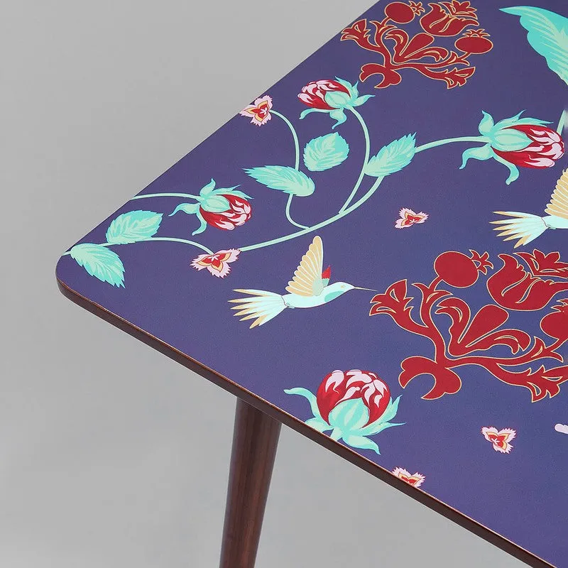India Circus Wood Zinnian Square Side Table media 6