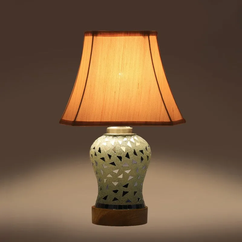 Liora Square Wooden Table Lamp - Multicolor media 6