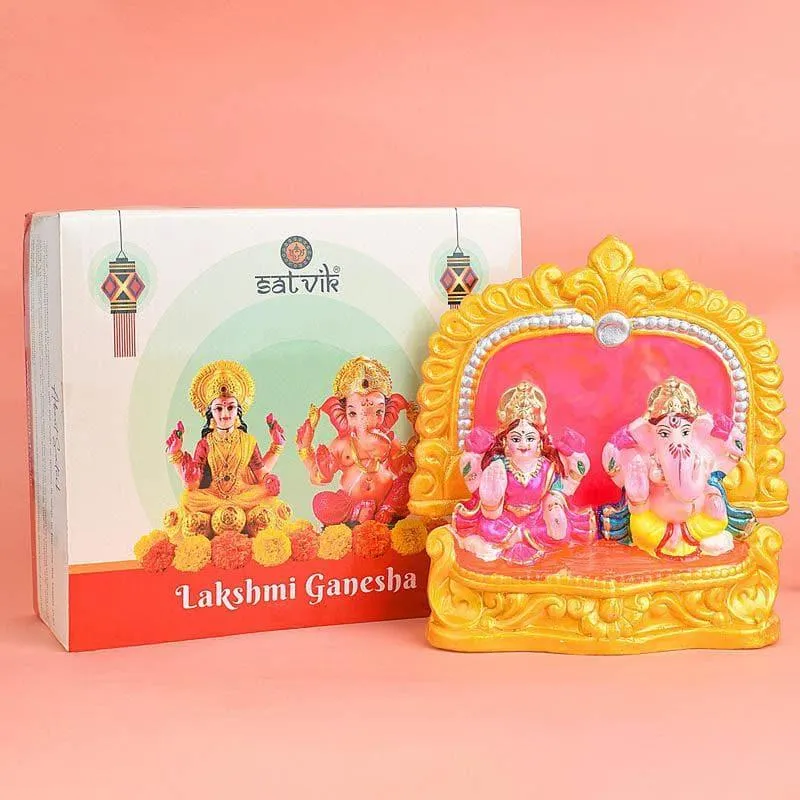 Ethereal Lakshmi Ganesha Idol media 3