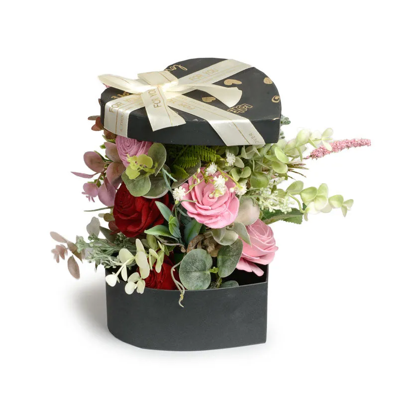 Twilight Dreams Artificial Solawood Flower Bunch With Pot media 4