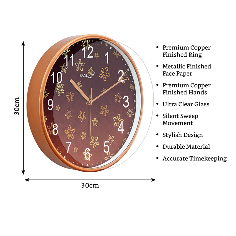 Period Aspire Analog Wall Clock media 9