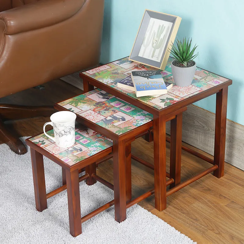 Hridya Side Table - Set Of Three media 1