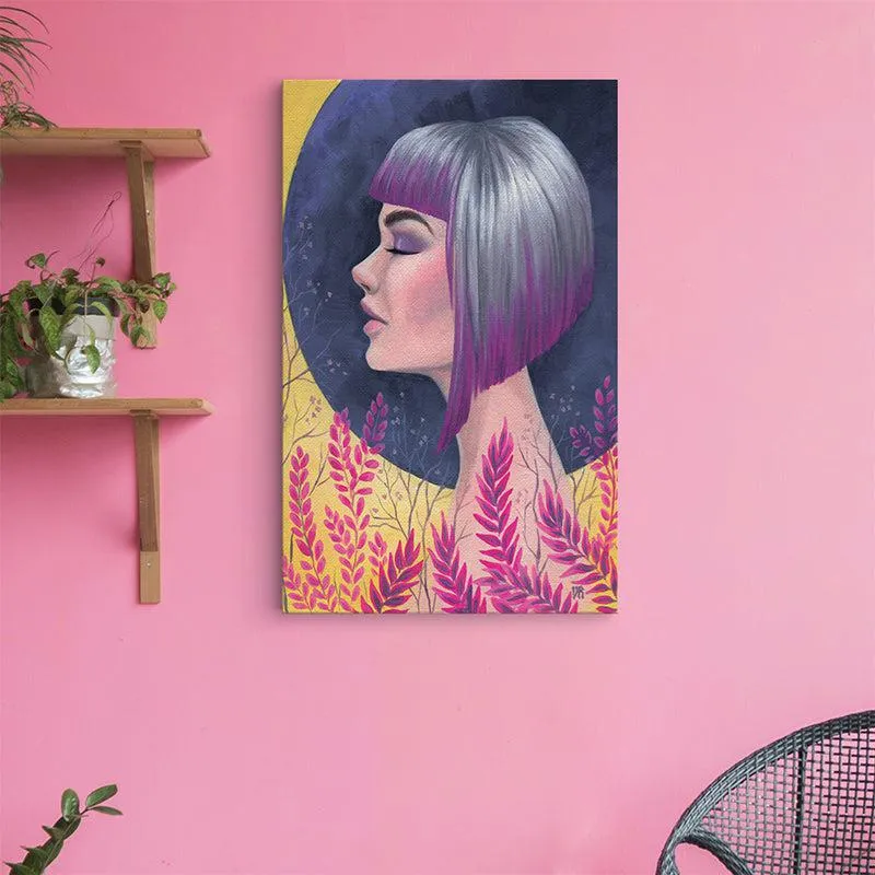 Lady Lemore Canvas Wall Painting media 2