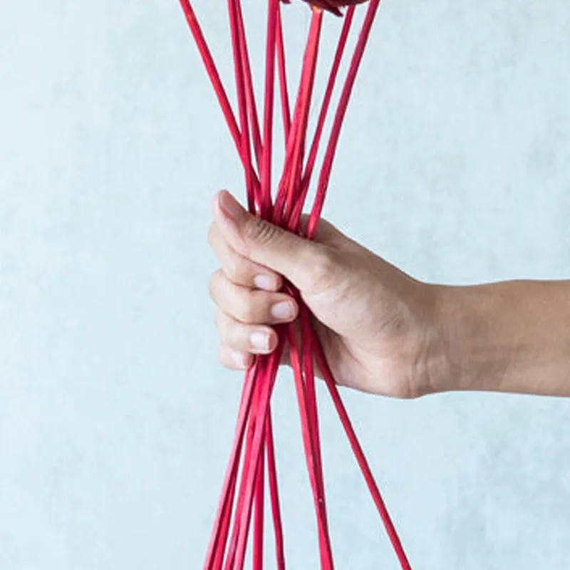 Oley Cedar Wood Rose Stick - Set Of Ten media 5