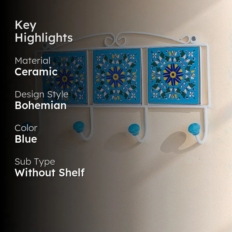 Ajwa Handcrafted Ceramic Wall Hook media 2