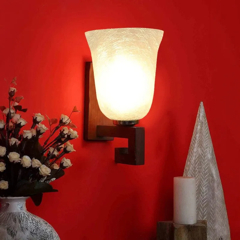 Nexa Crystal Bloom Glass Wall Lamp media 3