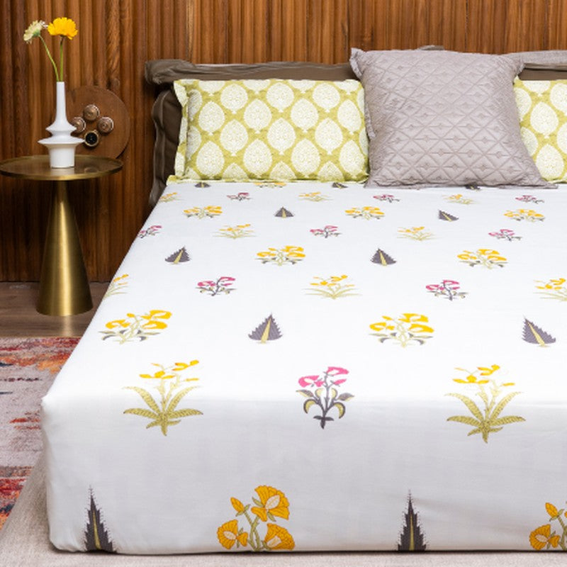 Urban Space Bageecha Cotton Bedsheet - 200 TC media 8