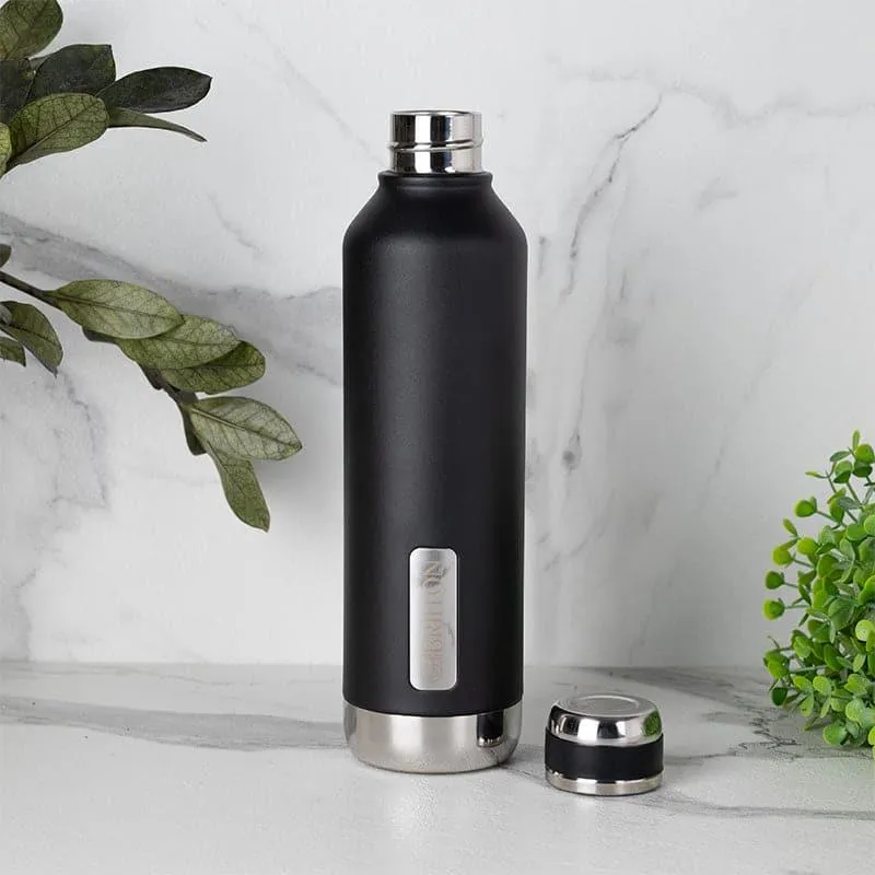 Bristo Sip Hot & Cold Thermos Water Bottle (Black) - 750 mL media 3