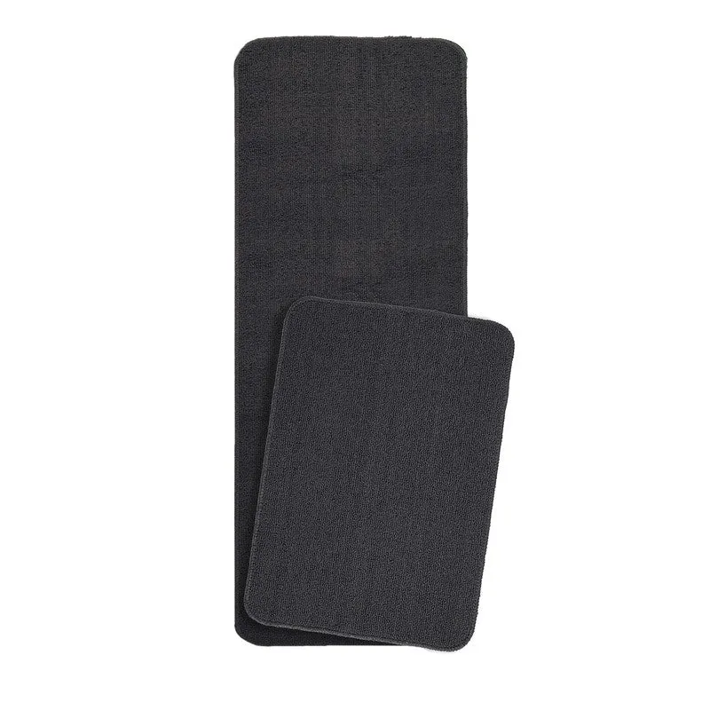 SimpleSoft Kitchen Floor Mats (Black) - Set of Two media 5