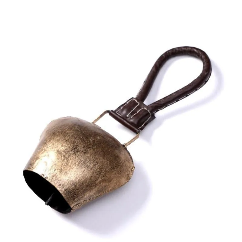 Mura Antique Metal Hanging Bell media 4