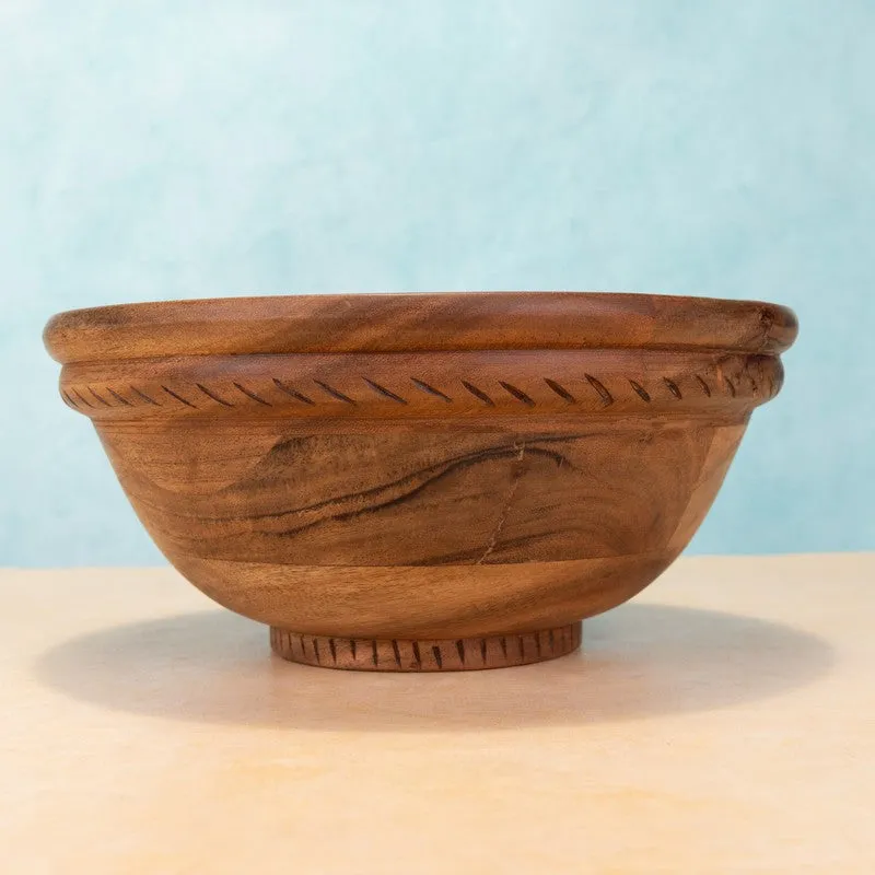 Classic Wood Mixing Bowl - 2600 mL media 3